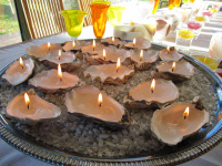 Bougie hu�tre nature ass N�3 N�2 (carton de 50PCS)