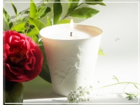 Porcelain candle Il Bituccio fragrance SOUS LA TONNELLE